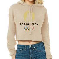 Paris 2024 Summer Olympics Olympic Games Cropped Hoodie | Artistshot