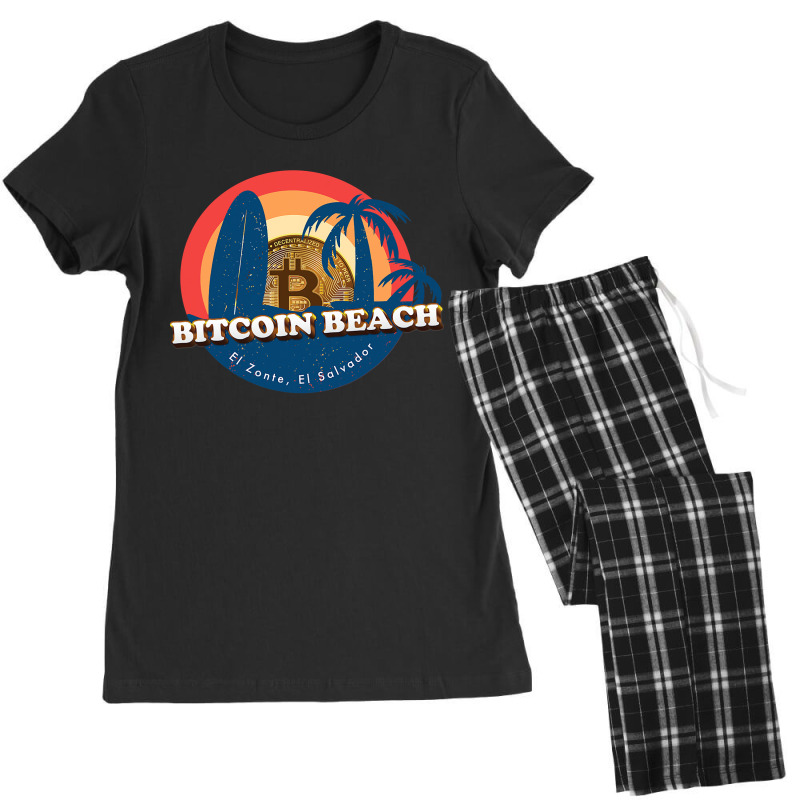 Bitcoin Beach, El Zonte, El Salvador Women's Pajamas Set By Cuser3772 ...