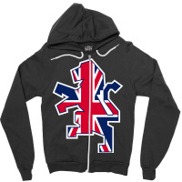 Great Britain Mens National Ice Hockey Essential Zipper Hoodie | Artistshot