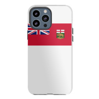 Manitoba Province Coat Of Arms Canadian Flag Winnipeg Sweatshirt Iphone 13 Pro Max Case | Artistshot