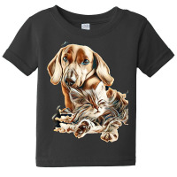 Cat And Dog Baby Tee | Artistshot