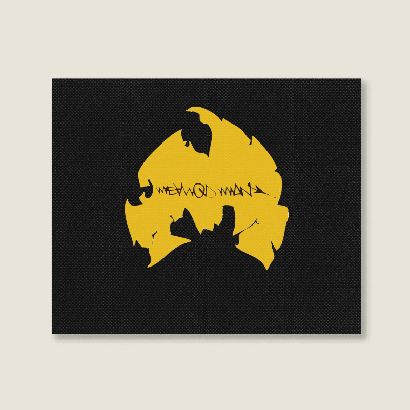 Man Hiphop Merchandise Classic Landscape Canvas Print | Artistshot