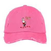 Happiest Holiday Season Vintage Cap | Artistshot