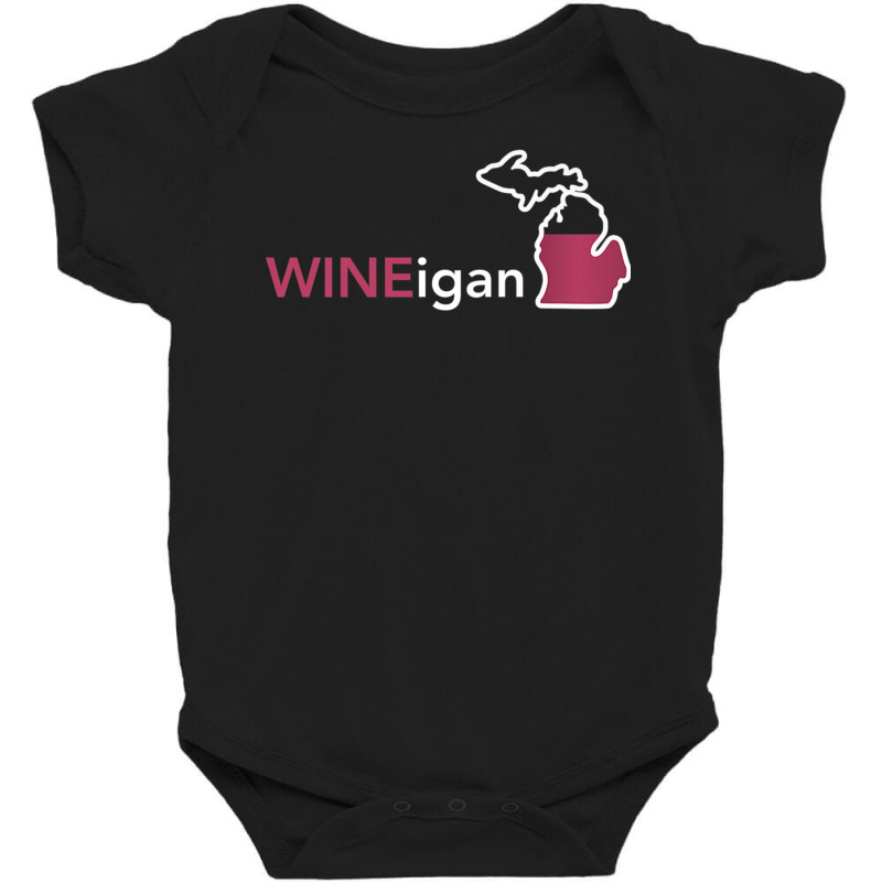 State Of Michigan Mitten Wine Apparel Premium T Shirt Baby Bodysuit | Artistshot