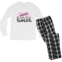 Mommy's Dramatic Sidekick Men's Long Sleeve Pajama Set | Artistshot