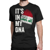 Its In My Dna Iraq Flag Iraqi Roots Pride Genetic Long Sleeve T Shirt Classic T-shirt | Artistshot