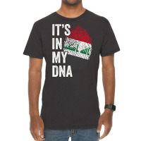 Its In My Dna Iraq Flag Iraqi Roots Pride Genetic Long Sleeve T Shirt Vintage T-shirt | Artistshot