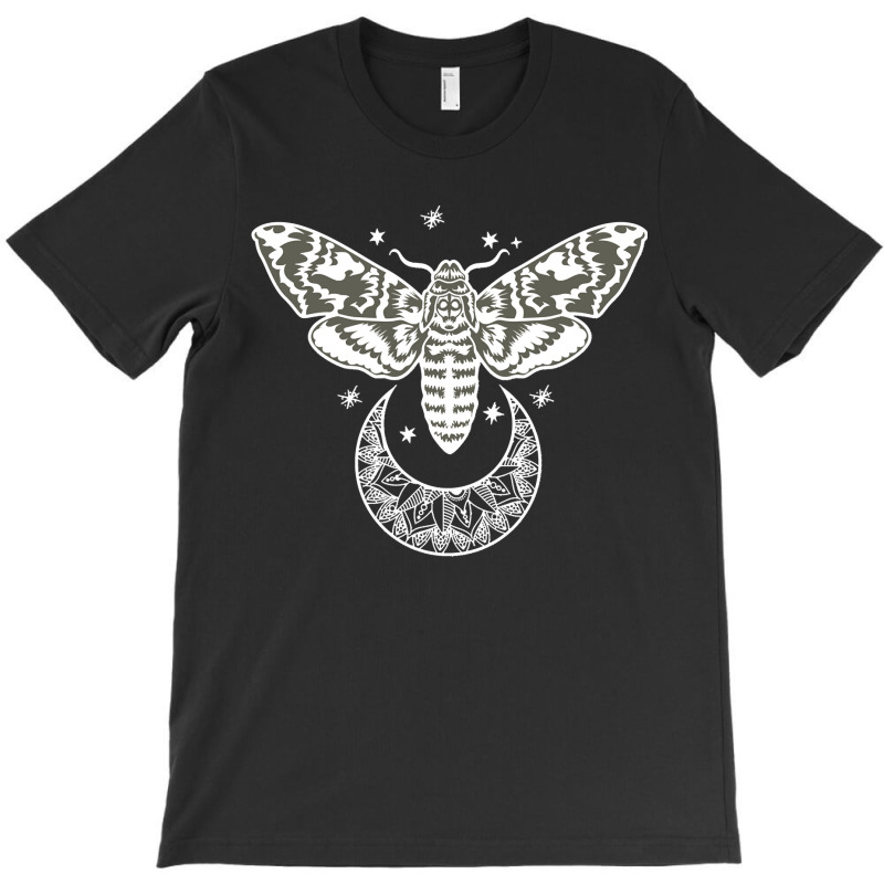 Moth, Celestial Moth Shirt, Butterfly Shirt, Moon Shirt, Mystic Shirt, T-shirt | Artistshot