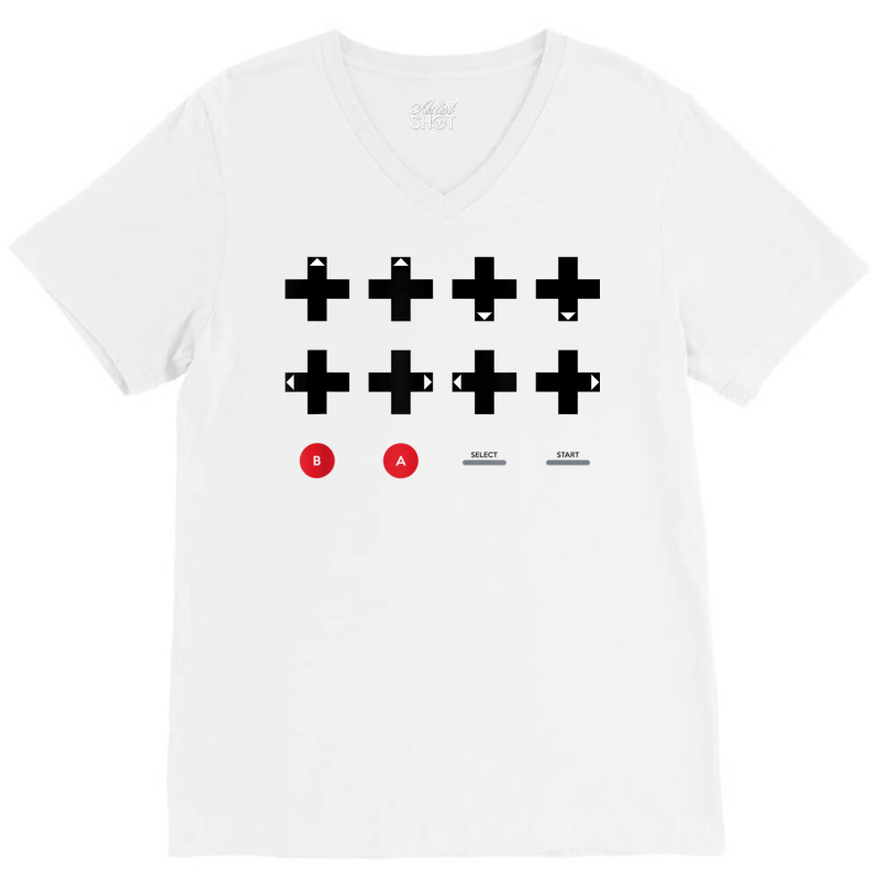 The Holy Grail Of Video Game Codes V-neck Tee | Artistshot