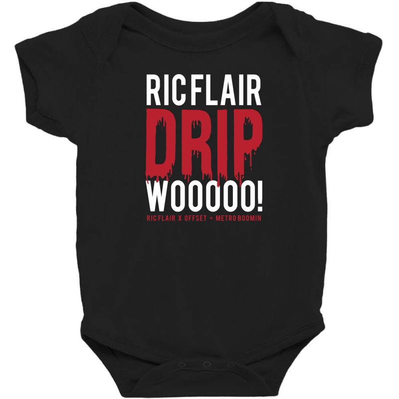 Ric Flair Drip Wooooo Baby Bodysuit | Artistshot