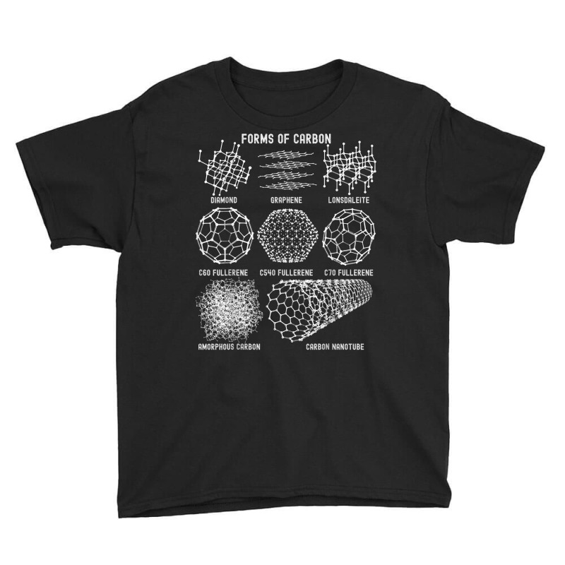 Sheldon Nerdy Forms Carbon Nanotubes Chemistry Teacher Geek T Shirt Youth Tee | Artistshot