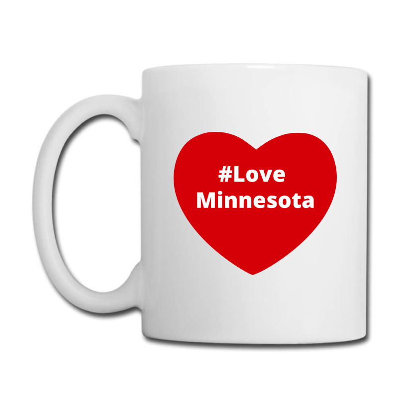 Love Minnesota, Hashtag Heart, Love Minnesota Coffee Mug | Artistshot