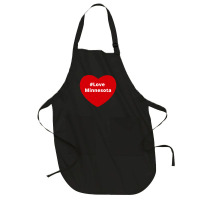 Love Minnesota, Hashtag Heart, Love Minnesota Full-length Apron | Artistshot