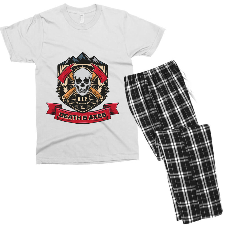 Forest Firefighter Men's T-shirt Pajama Set by messypalate | Artistshot