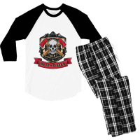 Forest Firefighter Men's 3/4 Sleeve Pajama Set | Artistshot