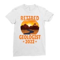 Retired Geologist Retirement Party Retiree Premium T Shirt Ladies Fitted T-shirt | Artistshot