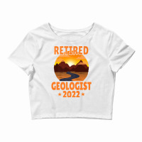 Retired Geologist Retirement Party Retiree Premium T Shirt Crop Top | Artistshot