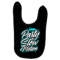 Womens Party In Slow Motion   Pontoon Boat Party V Neck T Shirt Baby Bibs | Artistshot