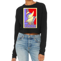 Excaliburr Fooll Propaganda Cropped Sweater | Artistshot