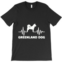 Heartbeat Greenland Dog , Greenland Dog T-shirt | Artistshot