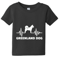 Heartbeat Greenland Dog , Greenland Dog Baby Tee | Artistshot