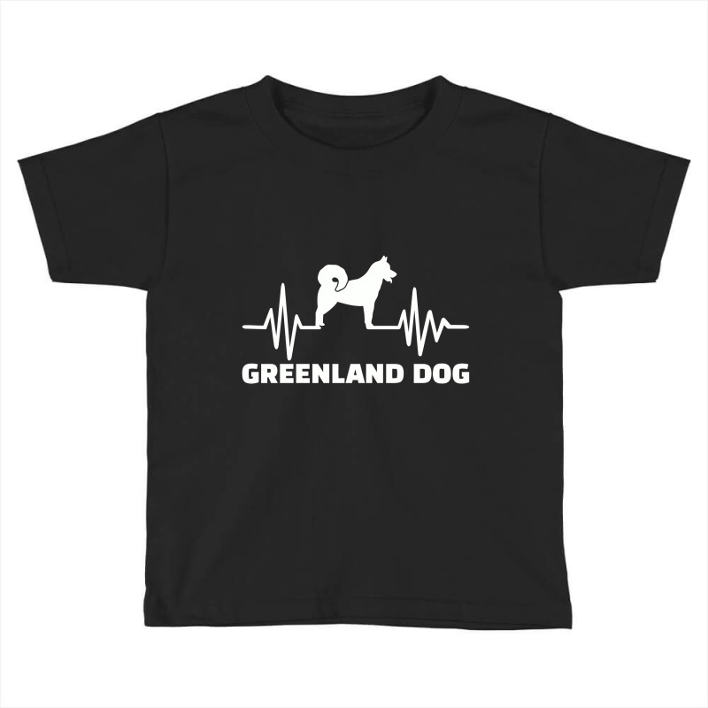 Heartbeat Greenland Dog , Greenland Dog Toddler T-shirt | Artistshot