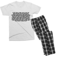 Lany Dumb Stuff Men's T-shirt Pajama Set | Artistshot