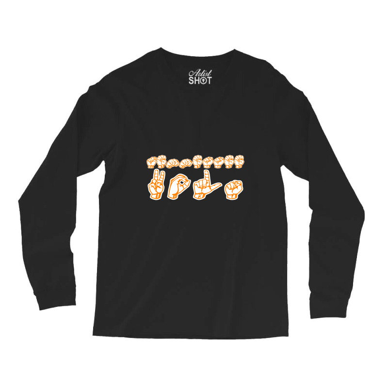 Asl   Tennessee Vols Long Sleeve Shirts by kiamadalee | Artistshot