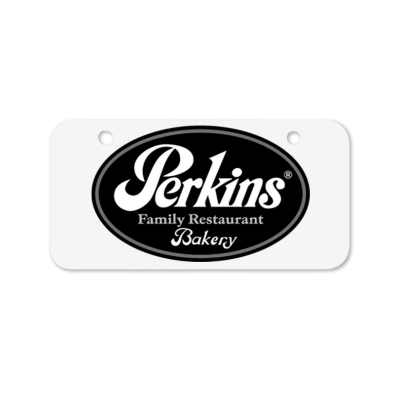 Perkins Restaurants Bicycle License Plate | Artistshot