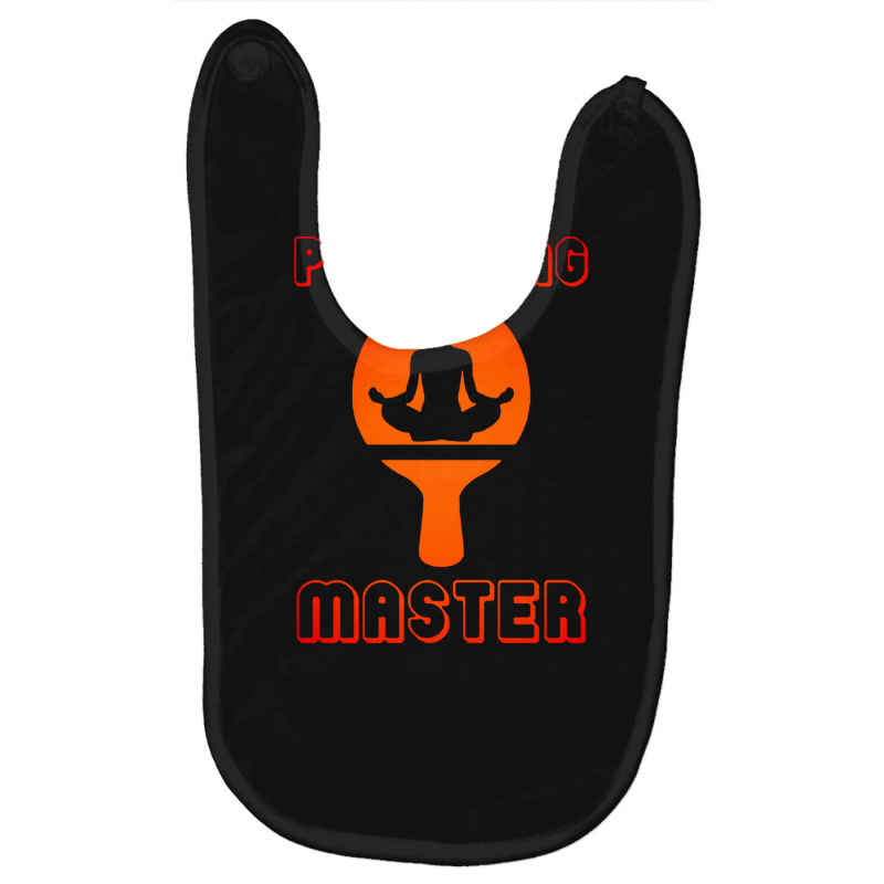 Ping Pong Master Table Tennis For Pingpong Players Baby Bibs by cm-arts | Artistshot