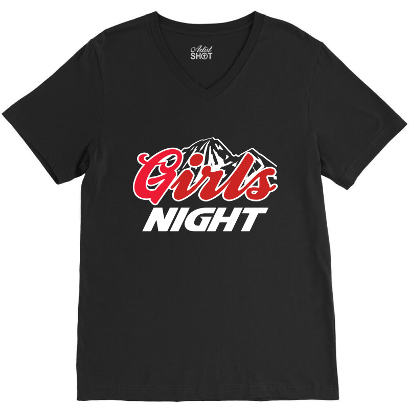 Girls Night [tb] V-neck Tee | Artistshot