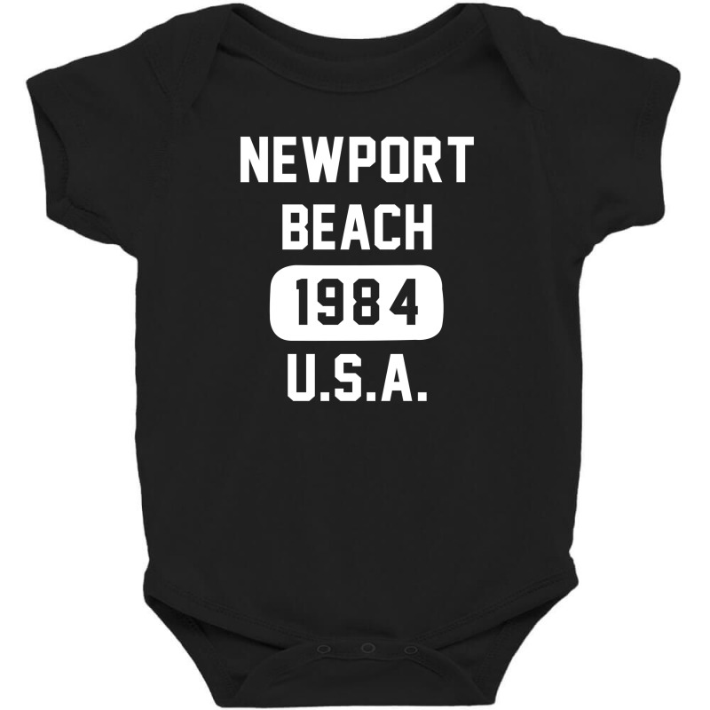 Port Beach Baby Bodysuit | Artistshot