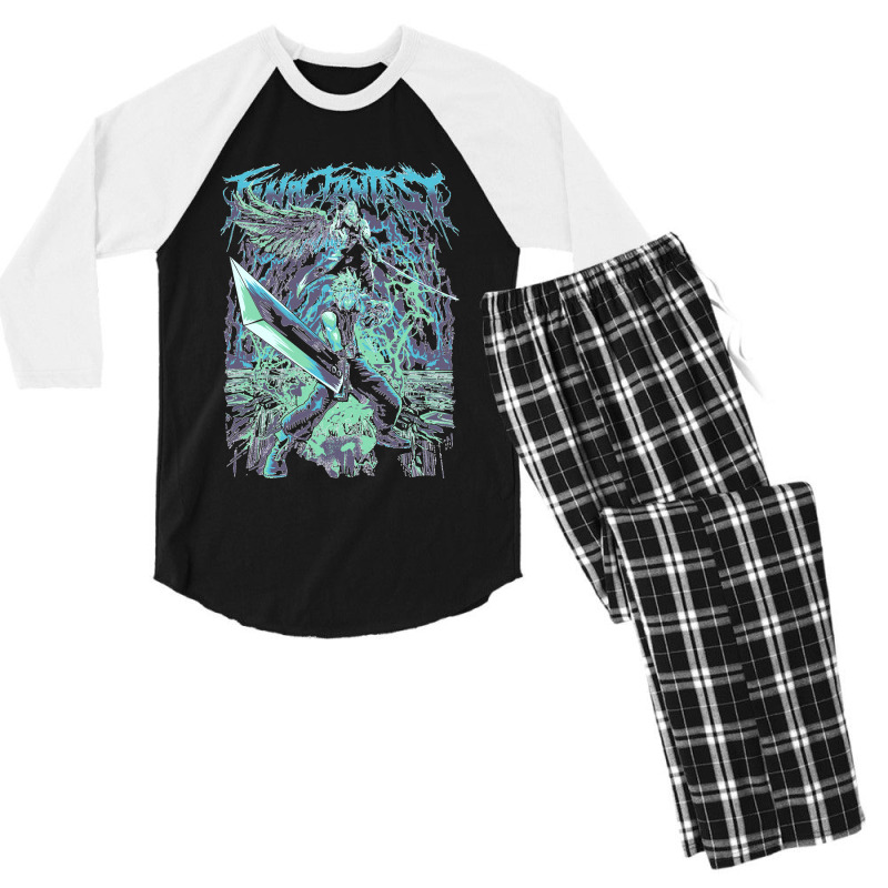 Finals Fantasys Fan Art Men's 3/4 Sleeve Pajama Set | Artistshot