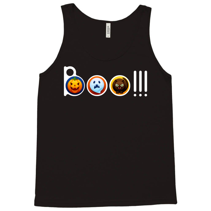 Boo Ghost Halloween Costume Funny Tank Top | Artistshot