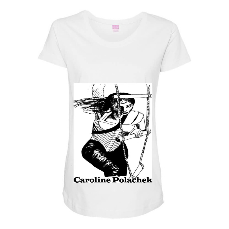 Caroline Polachek5 Maternity Scoop Neck T-shirt by fplaidehx | Artistshot