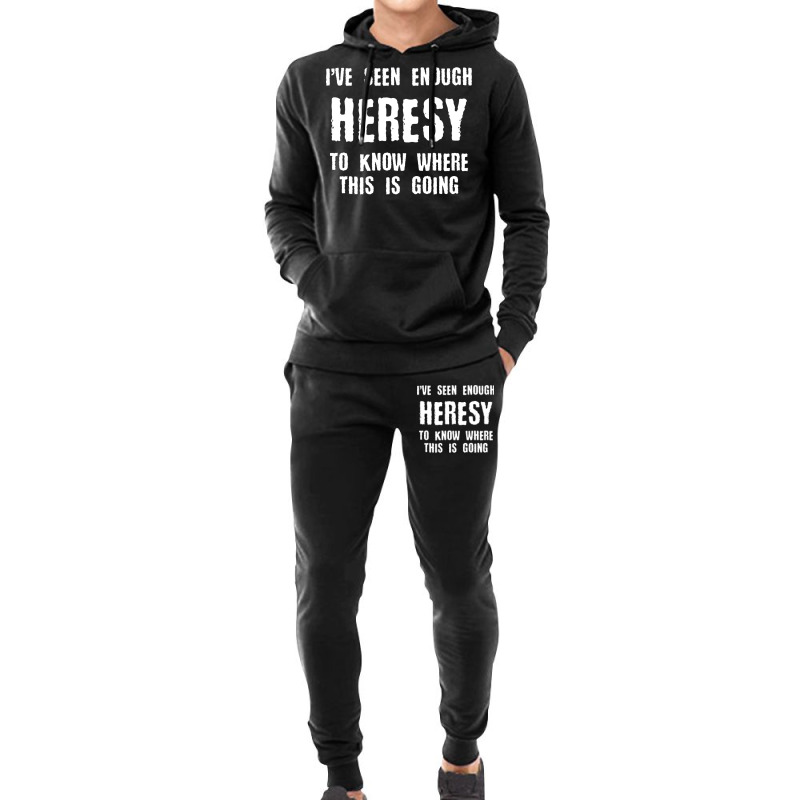 Inquisition Enough Heresy Inquisitor Meme Quotes Tabletop Wargaming Ne Hoodie & Jogger Set | Artistshot