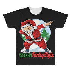 Happy Holidays  Funny Santa All Over Men's T-shirt | Artistshot