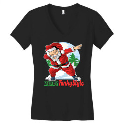 Happy Holidays  Funny Santa Women's V-Neck T-Shirt | Artistshot