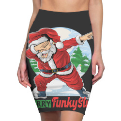 Happy Holidays  Funny Santa Pencil Skirts | Artistshot