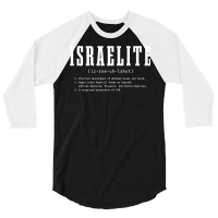 Israelite Definition Hebrew Judah Israel 3/4 Sleeve Shirt | Artistshot