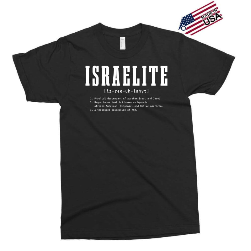 Israelite Definition Hebrew Judah Israel Exclusive T-shirt by Tisha Brown | Artistshot