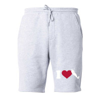 I Love Water Skiing, Water Skiing Fleece Short | Artistshot