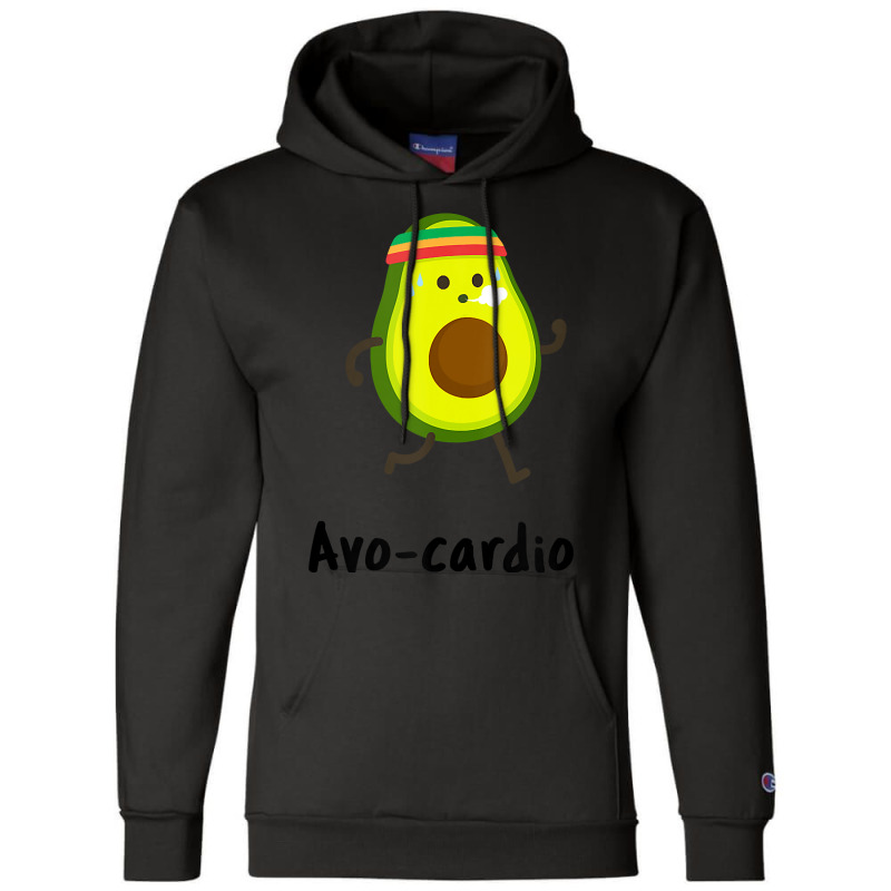 Cinco De Mayo Avo Cardio Funny Workout, Jogging, Running Pun Champion Hoodie | Artistshot