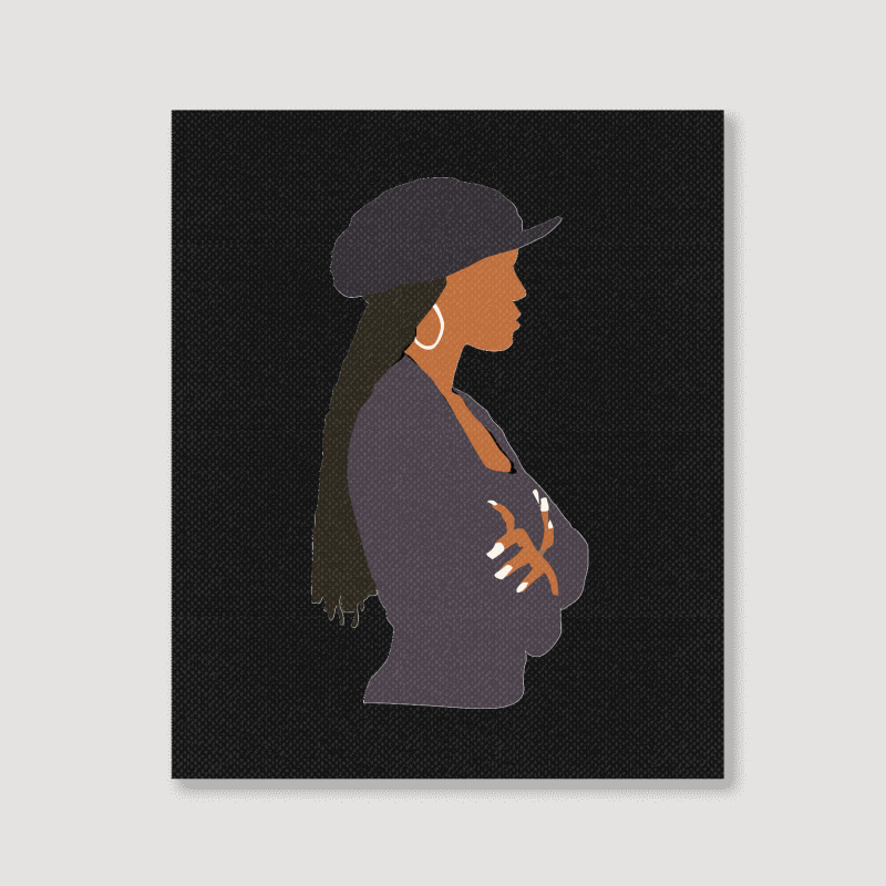 Janet Jackson   Poetic Justice  Classic Portrait Canvas Print | Artistshot