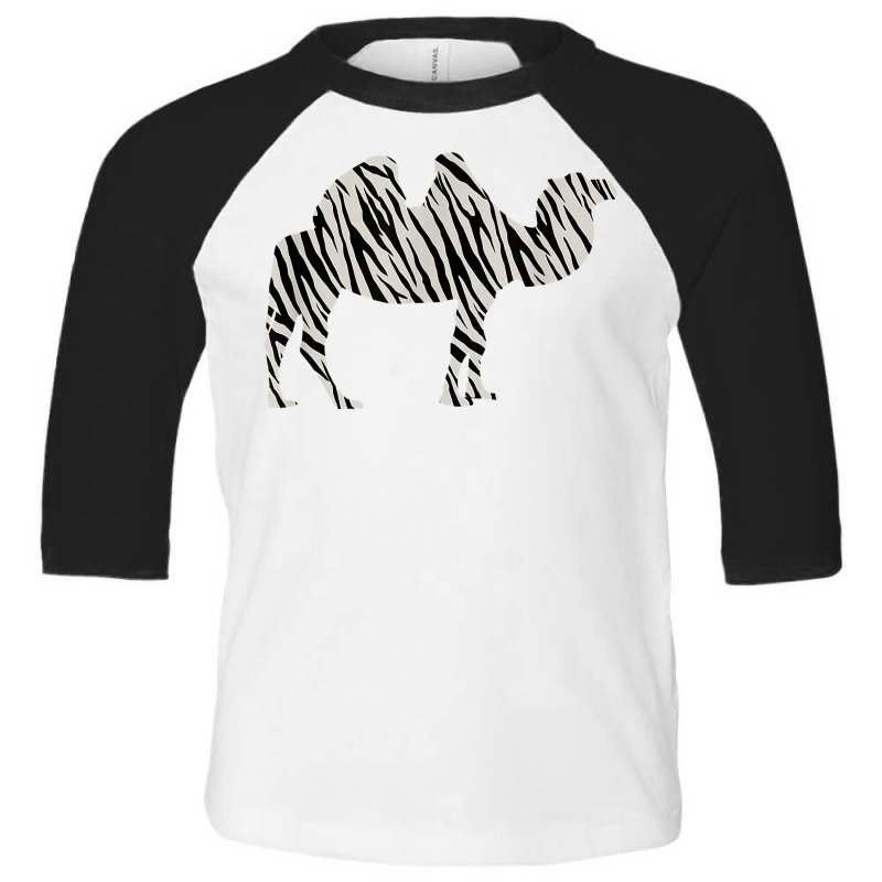 Camel Vintage Zebra Abstract Arabian Camel Animal Desert T Shirt Toddler 3/4 Sleeve Tee by cm-arts | Artistshot