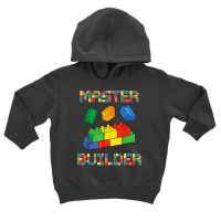 Brick Builder Blocks Building Master Builder Funny Toys Kids Toddler Hoodie | Artistshot