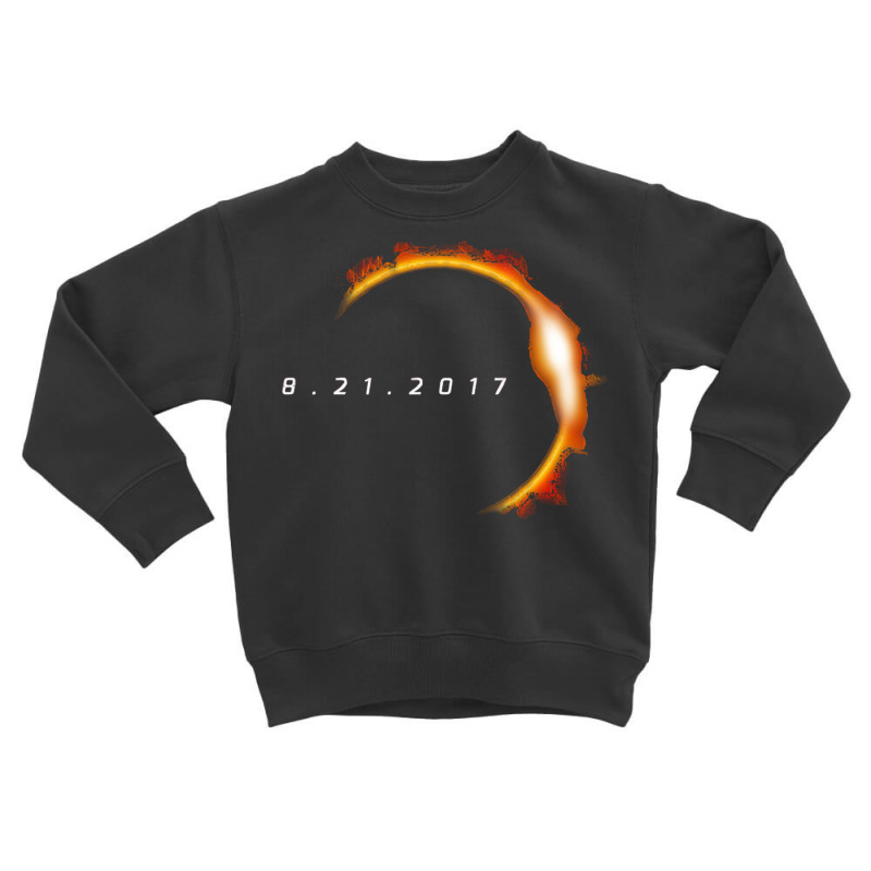 Total Solar Eclipse August 21 2017 Toddler Sweatshirt by cm-arts | Artistshot