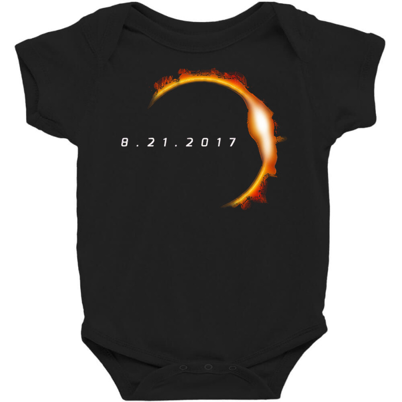 Total Solar Eclipse August 21 2017 Baby Bodysuit by cm-arts | Artistshot