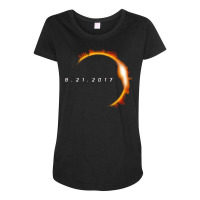 Total Solar Eclipse August 21 2017 Maternity Scoop Neck T-shirt | Artistshot