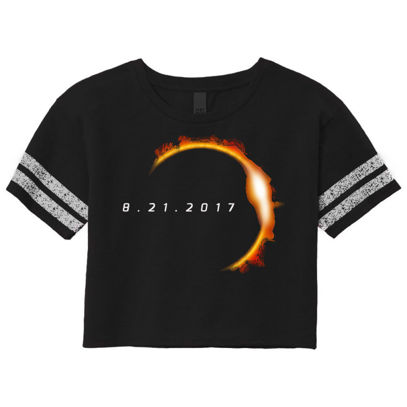 Total Solar Eclipse August 21 2017 Scorecard Crop Tee by cm-arts | Artistshot